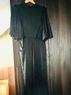 Co couture zwart satijnen jukr met split maat L, Zwart, Maat 42/44 (L), Ophalen of Verzenden, Zo goed als nieuw