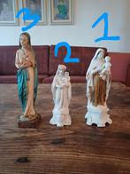 Antieke beeldjes - Maria met kind - per stuk, Antiek en Kunst, Antiek | Religie, Ophalen of Verzenden