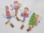 4x Blond Amsterdam Houten Kerst Hanger | Kersthanger Hout, Ophalen of Verzenden, Nieuw