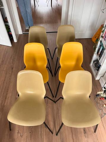 Ikea stoel set van 6 met extra zittingen