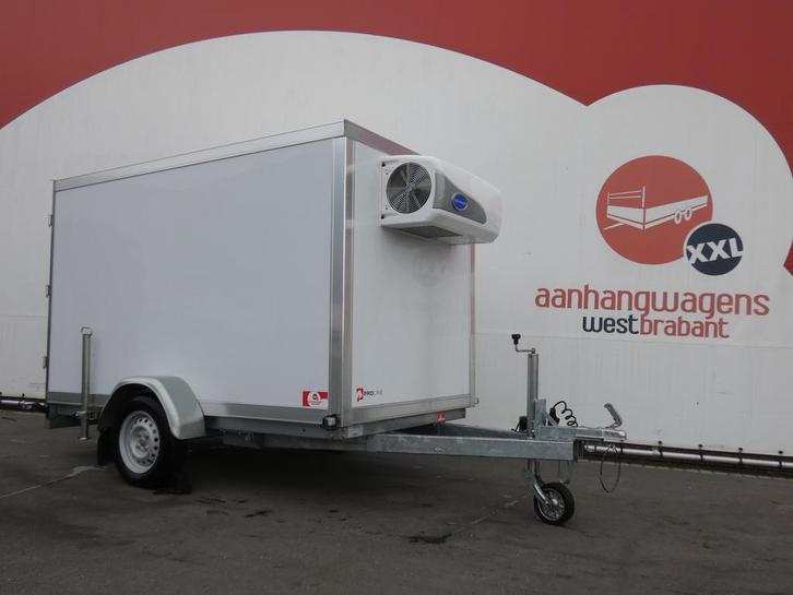 Tweedehands Proline enkelas  Vriesaanhangwagen ongeremd 250x, Auto diversen, Aanhangers en Bagagewagens