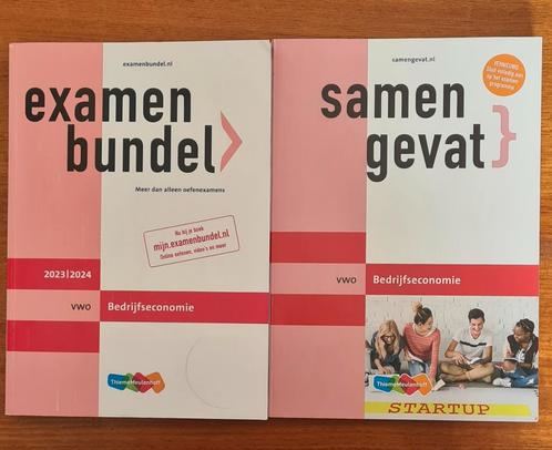 Examenbundel + Samengevat VWO Bedrijfseconomie 2023/2024, Boeken, Schoolboeken, Nieuw, Nederlands, VWO, Ophalen of Verzenden