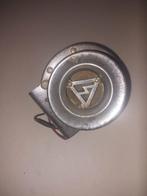 vintage chrome 12 volt motor claxon auto boot motor rijwiel, Ophalen of Verzenden