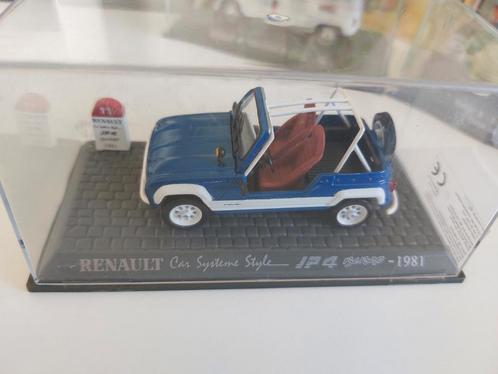 Renault jp4 car systeme style bebop 1981 serie mythique, Hobby en Vrije tijd, Modelauto's | 1:43, Nieuw, Auto, Overige merken