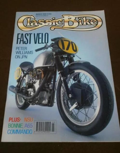 Classic Bike Magazine maart 1990, Boeken, Motoren, Gelezen, Verzenden