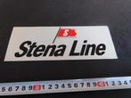 sticker transparant  STENA LINE, Ophalen, Zo goed als nieuw