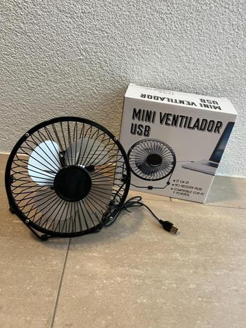 MINI VENTILATOR MET USB AANSLUITING beschikbaar voor biedingen