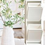 Prullenbak 2 vakken - Afvalemmer 30 Liter-Metaal-33x25x93cm, Huis en Inrichting, Woonaccessoires | Prullenbakken, Ophalen, Nieuw