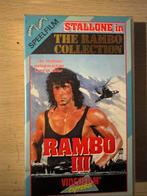 Rambo III VHS - Sylvester Stallone Actie Klassieker, Vanaf 16 jaar, Verzenden, Gebruikt, Actie en Avontuur