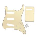 3-laags stratocaster cream sss pickguard 8 hole, Moku Custom Guitars, Nieuw, 4613CB, Ophalen of Verzenden
