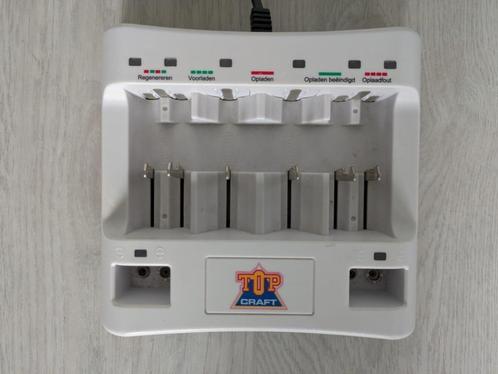 Top Craft Universele Batterijlader IN 8800 - Laad al uw batt, Audio, Tv en Foto, Accu's en Batterijen, Gebruikt, Oplaadbaar, Ophalen of Verzenden