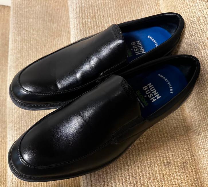 Nunn Bush loafers maat 48 - Chase Moc Toe Slip-On - nieuw, Kleding | Heren, Schoenen, Nieuw, Loafers, Zwart, Ophalen of Verzenden