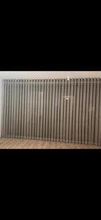 Inbetween vitrage taupe, Ophalen, Zo goed als nieuw, 200 cm of meer, 200 cm of meer