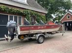 Complete snelle visboot AmazonPatrol 520cm 40pk Minnkota GPS, Watersport en Boten, Ophalen, Gebruikt, Aluminium, 30 tot 50 pk