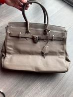 Echt Leren Tas Taupe - Nieuw!, Sieraden, Tassen en Uiterlijk, Tassen | Damestassen, Ophalen of Verzenden, Nieuw, Beige, Handtas