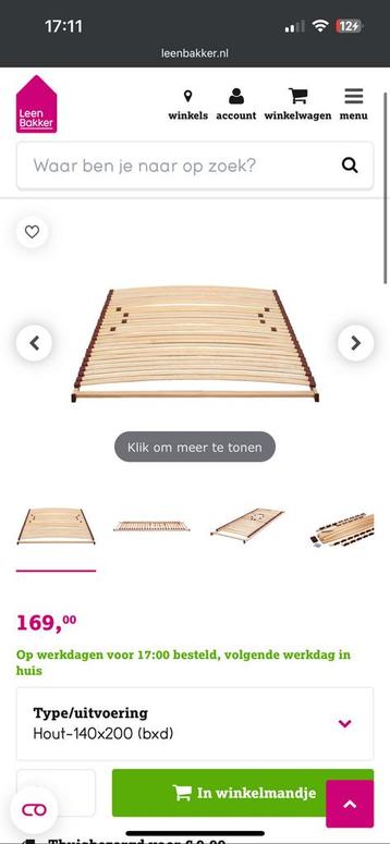 Ikea malm bed + lattenbodem - afbeelding 2