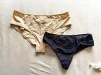 2x Marlies Dekkers slip + string - maat XL, Marlies Dekkers, Verzenden, Zwart, String