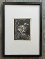 Jan Mankes 1889-1920 / Origin. Heliogravure Nestkuiken 1923, Ophalen of Verzenden