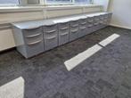 Steelcase Ladeblok 2 of 3 lades, effen grijs, verrijdbaar, Postbus, Minder dan 50 cm, Ophalen of Verzenden, Zo goed als nieuw