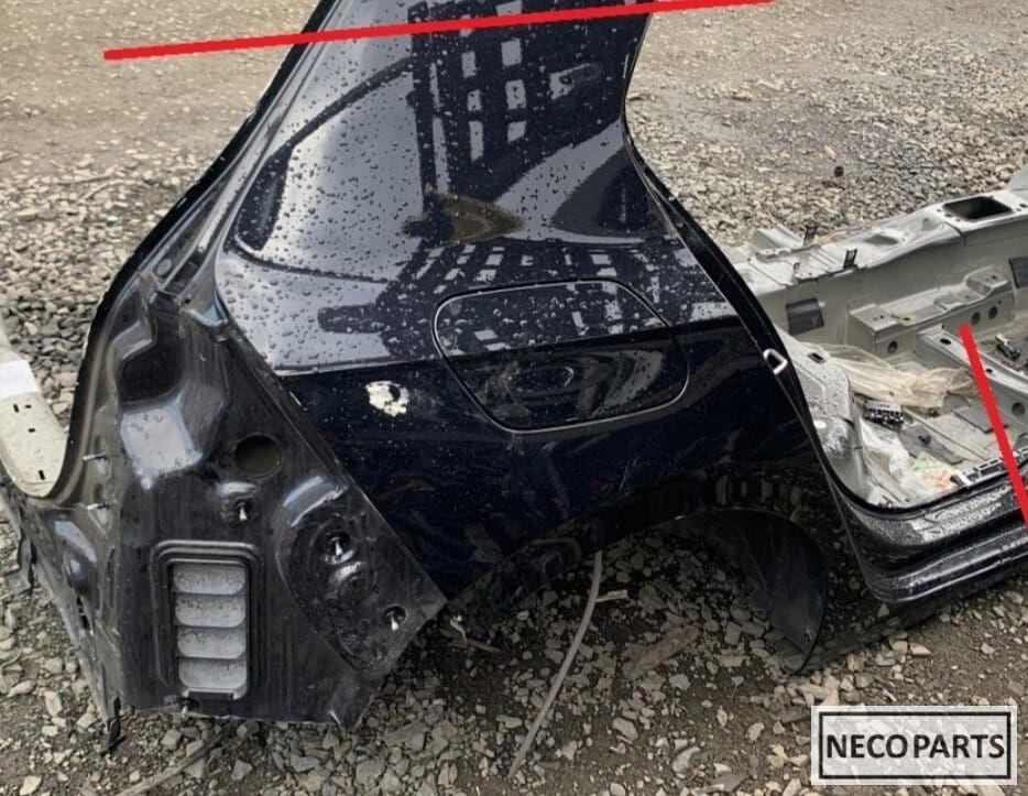 GOLF VIII GOLF 8 ACHTERSCHERM SNIJDEEL, Auto-onderdelen, Gebruikt, Achterklep, Volkswagen, Ophalen of Verzenden