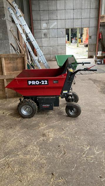 Accu kruiwagen/dumper beschikbaar voor biedingen