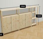 Kast Ivar Ikea, Huis en Inrichting, Kasten | Stellingkasten, Ophalen, Zo goed als nieuw