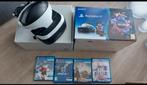 PlayStation VR + 4 Games - Complete Set!, Spelcomputers en Games, Virtual Reality, Ophalen of Verzenden, Gebruikt, VR-bril, Sony PlayStation