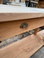 Grote sleetse sidetable wandtafel tafel, Ophalen, Gebruikt, 25 tot 50 cm, Rechthoekig