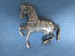 Antiek paard beeldje in zilver – ca. 1900 - bodemvondst, Antiek en Kunst, Ophalen of Verzenden, Zilver