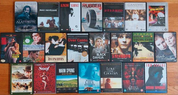 Diverse films • Uitzoeken 2,-, Cd's en Dvd's, Dvd's | Filmhuis, Zo goed als nieuw, Overige gebieden, Alle leeftijden, Ophalen of Verzenden