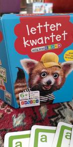 Letter kwartet, Kinderen en Baby's, Ophalen of Verzenden, Zo goed als nieuw