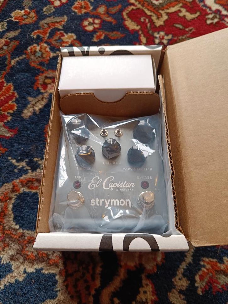 Strymon El Capistan tape echo delay, Muziek en Instrumenten, Effecten, Nieuw, Delay of Echo, Reverb, Overige typen, Multi-effect