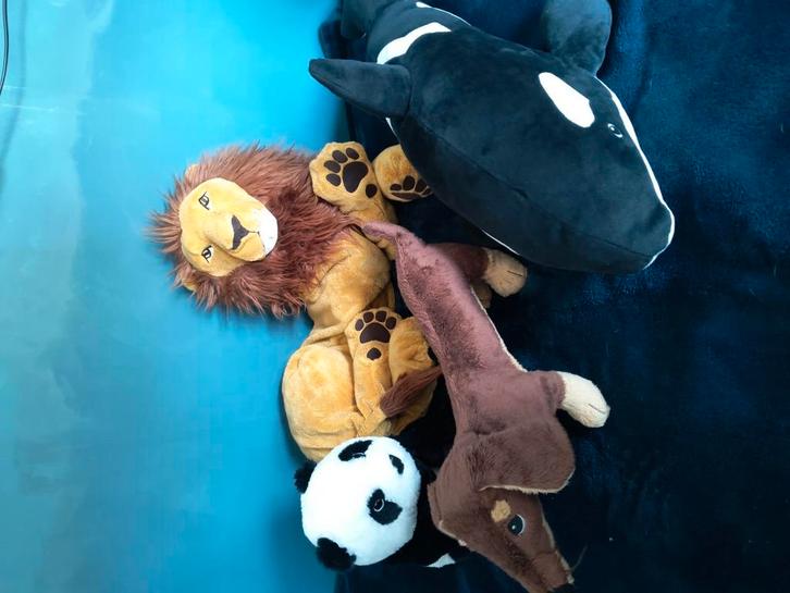 Leuke knuffels van Ikea, Kinderen en Baby's, Speelgoed | Knuffels en Pluche, Zo goed als nieuw, Overige typen, Ophalen of Verzenden