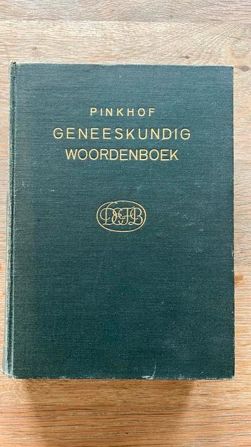 Pinkhof geneeskundig woordenboek 1949 3e druk beschikbaar voor biedingen