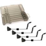 4 xFox black label mini swinger incl. opbergcase en isotopes, Ophalen of Verzenden, Zo goed als nieuw, Overige typen