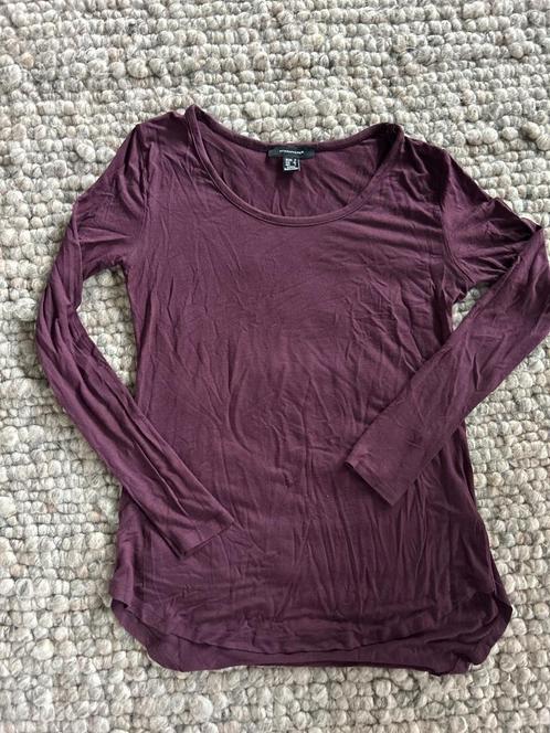 kastopruiming, bordeaux shirt maat 36 atmosphere, Kleding | Dames, Tops, Gedragen, Maat 36 (S), Lange mouw, Verzenden