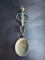 Mooie bewerkte bronzen Afrikaanse lepel (niet antiek), Antiek en Kunst, Antiek | Goud en Zilver, Ophalen of Verzenden