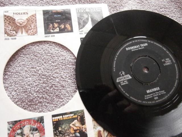 Brainbox - Doomsday Train., Cd's en Dvd's, Vinyl Singles, Gebruikt, Single, Pop, 7 inch, Ophalen of Verzenden