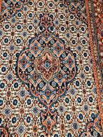 Vintage handgeknoopt perzisch tapijt moud 155x100, Info@SlatsAntiek.nl, Tweedehands, 100 tot 150 cm, Perzisch