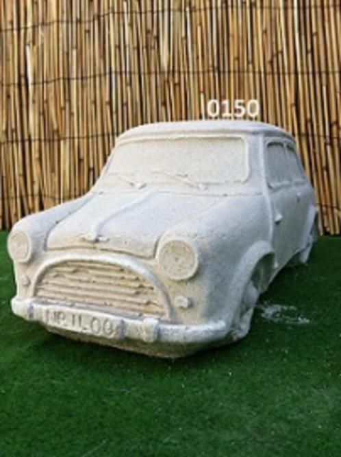 Mini Cooper auto, Tuin en Terras, Tuinbeelden, Nieuw, Abstract beeld, Beton, Ophalen