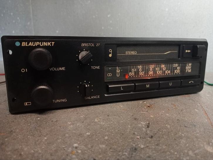 Blaupunkt Bristol 27 Youngtimer Oldtimer, Auto diversen, Autoradio's, Zo goed als nieuw, Ophalen of Verzenden