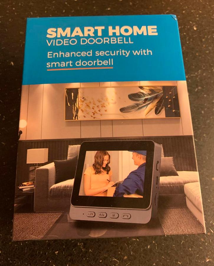 Videodeurbel - Smart Home, Huis en Inrichting, Deurbellen, Nieuw, Draadloos, Ingebouwde camera, Ophalen of Verzenden