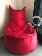 Rode Zitzak Sit & Joy, Ophalen, Zo goed als nieuw, Rood, Zitzakstoel