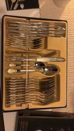 Goud bestek set, Huis en Inrichting, Keuken | Bestek, Ophalen of Verzenden, Zo goed als nieuw, Rvs of Chroom