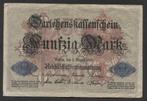 WOI Duits noodgeld 50 Mark 5.8.1914 Deutschland Darlehenskas, Postzegels en Munten, Bankbiljetten | Europa | Niet-Eurobiljetten