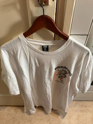 Wit FSBN T-shirt met Paranoid print - XXL beschikbaar voor biedingen