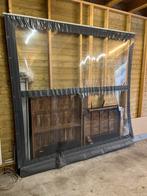 PVC overkapping-  serrescherm 261cm breed 242cm hoog teab, Tuin en Terras, Overkappingen, Ophalen of Verzenden, Gebruikt, Overige typen