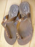 IPANEMA Gisele Bundchen bruine slippers maat 39 - zgan -, Bruin, Ophalen of Verzenden, Zo goed als nieuw, Ipanema