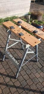 Inklapbaar werkbankje, Ophalen