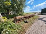 Draglineschotten met stalen rand, Doe-het-zelf en Verbouw, Hout en Planken, Gebruikt, Ophalen of Verzenden, Balk, Overige houtsoorten
